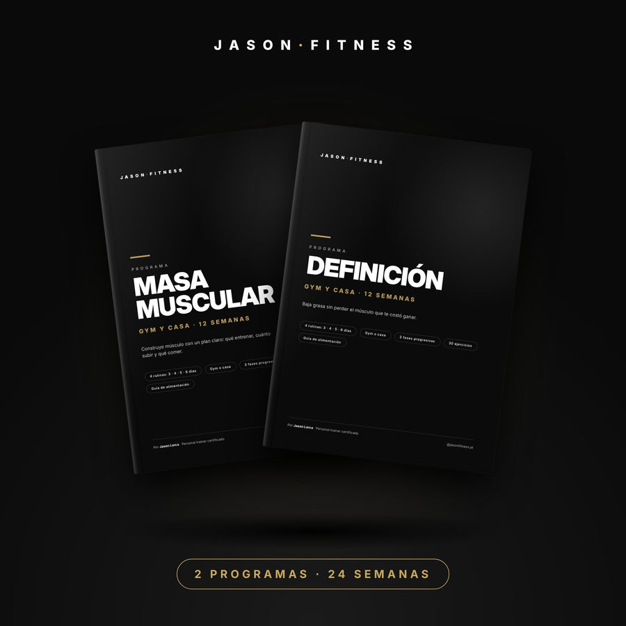 Pack Masa + Definición · 24 Semanas